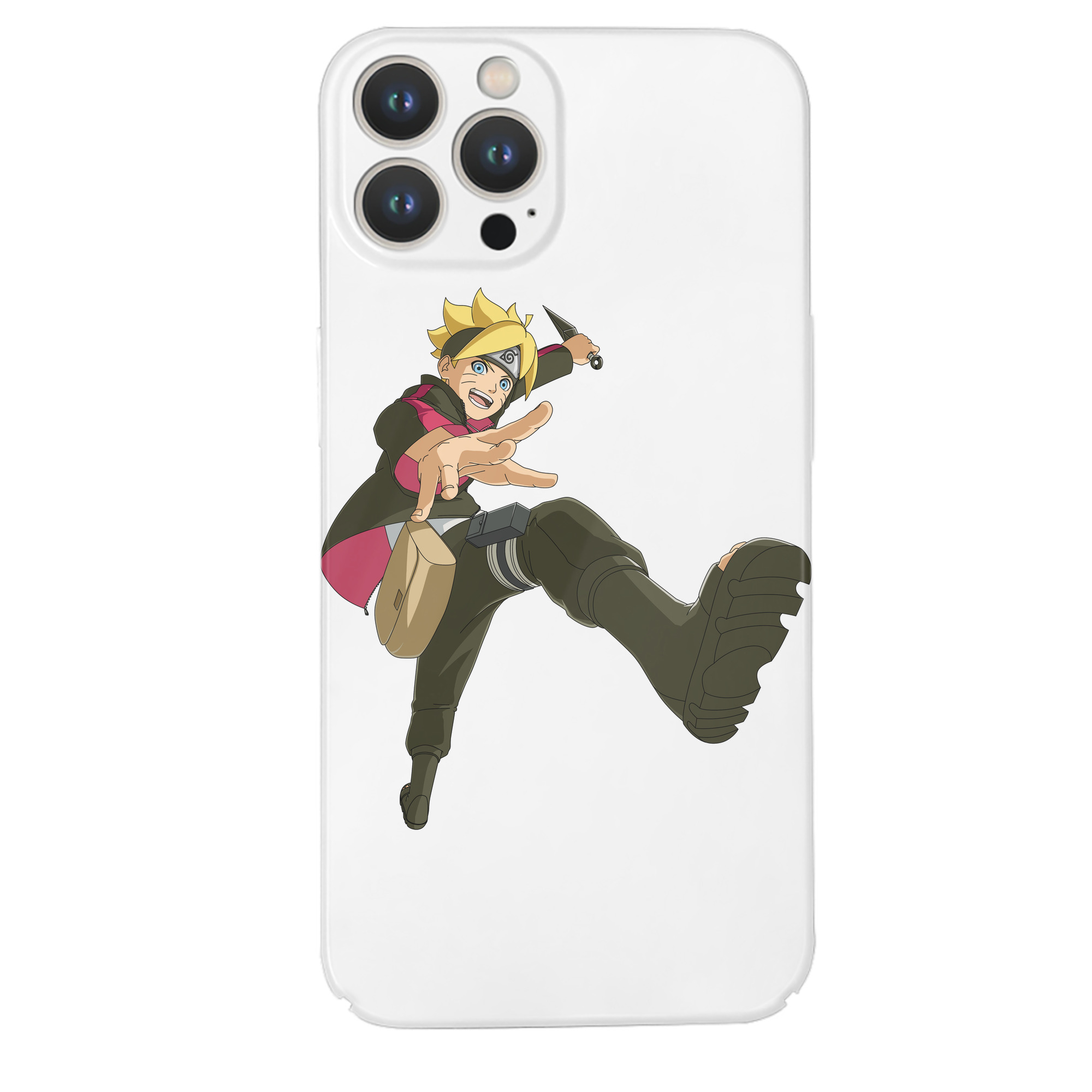 （画像用） NARUTO -ナルト- うずまき ボルト Uzumaki Boruto 【iPhone 14シリーズ対応】ハードケース